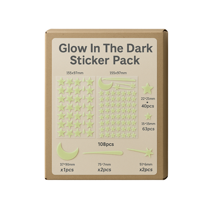 Glow In The Dark Sticker Pack