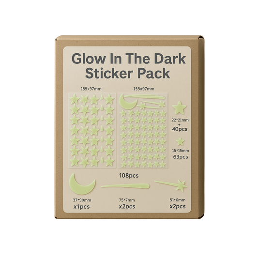 Glow In The Dark Sticker Pack